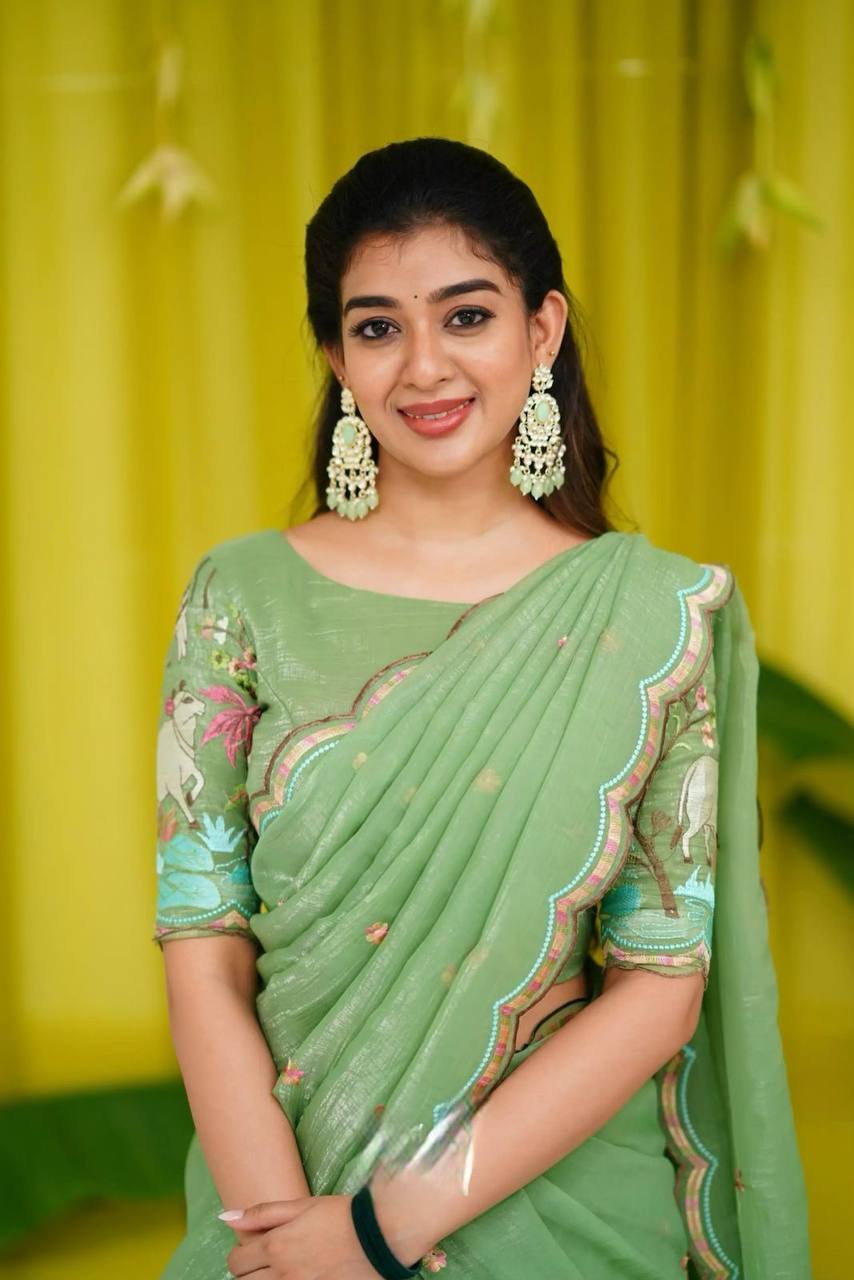 Prachi  Chinon Embroidery Work Lehenga Choli