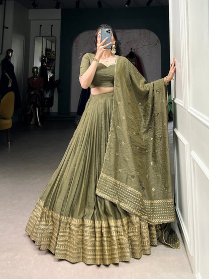 The Royal Muse Embroidered Elegance in Every Drape