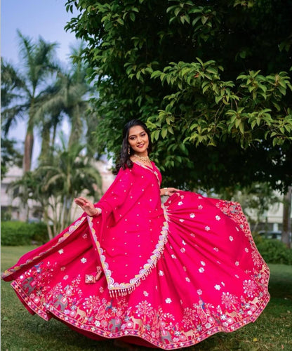 Ruhika Embroidery Thread Sequence Work Lehenga Choli