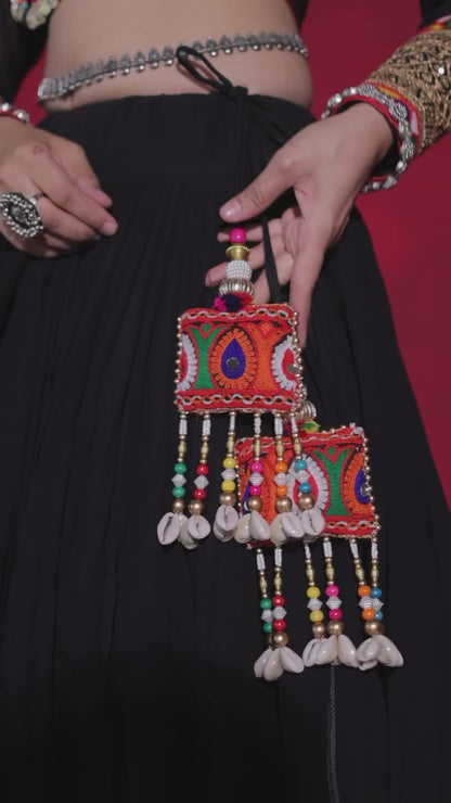 Black Designer Navaratri Wear Sterling Lehenga Choli Collection